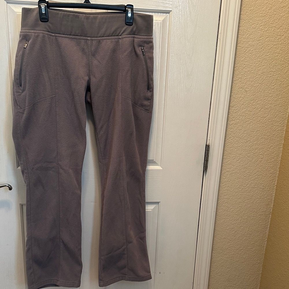 Columbia Women's Gray Tan Track Pants Size Large